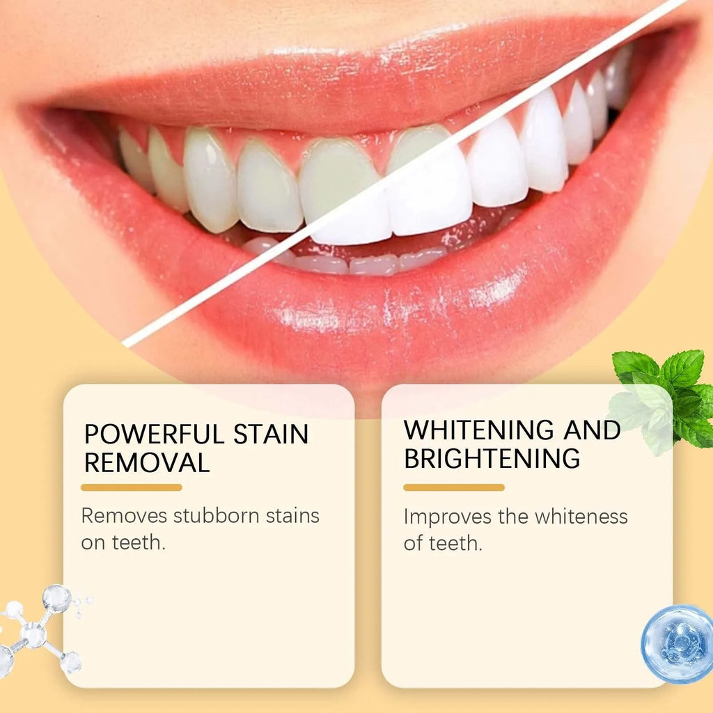 Oral care pen with 2ml capacity for toothbrush cleaning and stain brightening