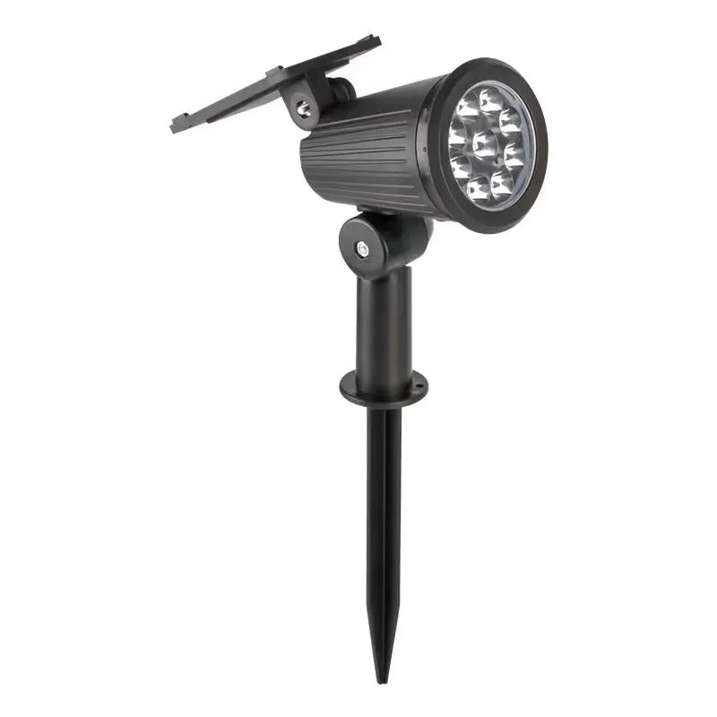 New outdoor solar waterproof spotlight plastic flower shape 5W 2.4V garden lighting