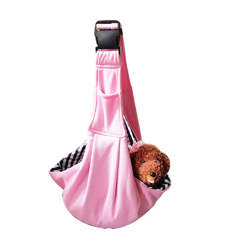 Foldable large capacity cat messenger bag in one of six colour options.