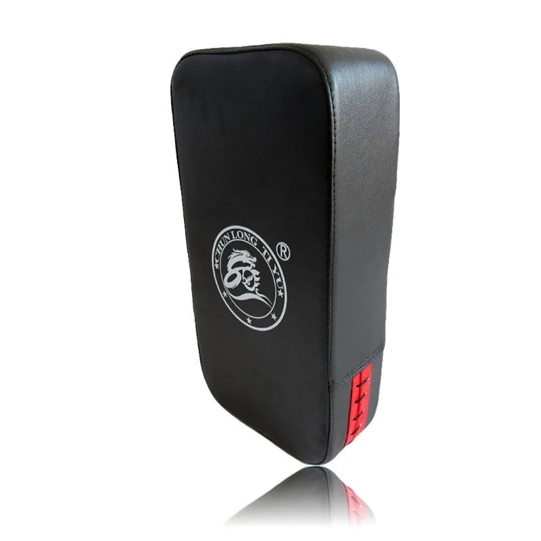 Square red taekwondo foot target pad measuring 40x20x10cm for martial arts training