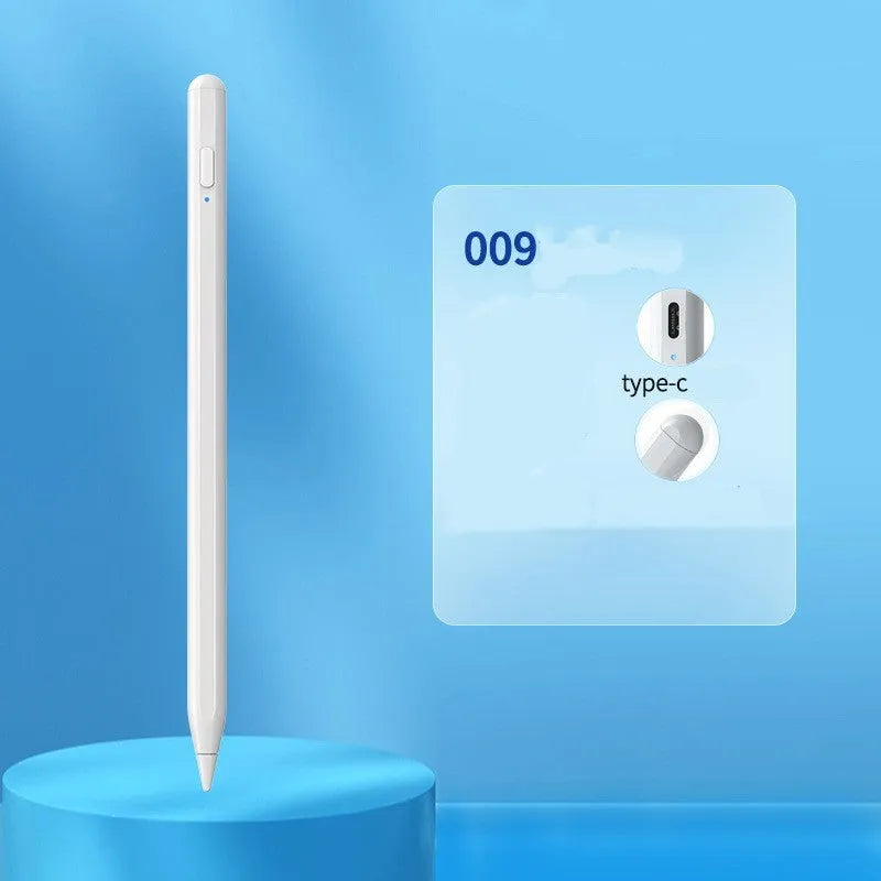 Magnetic charging capacitive stylus for iPad with real-time power display and original pen tip