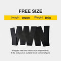 Polyester waist trainer exercise restraint belt in 10cm width showing length options from 1 to 8 metres