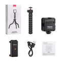 Multifunctional photography and video live vlog suite with a tripod in 2985 set colour.