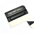 Car colour changing film tool scraper with ABS plastic handle and choice of four scraping surfaces