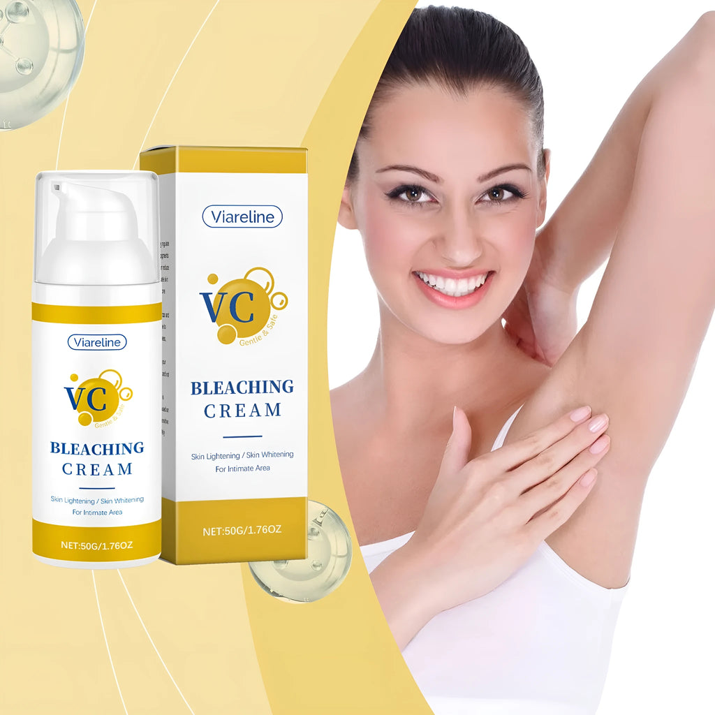 50g jar of vitamin C whitening cream with titanium dioxide for skin lightening