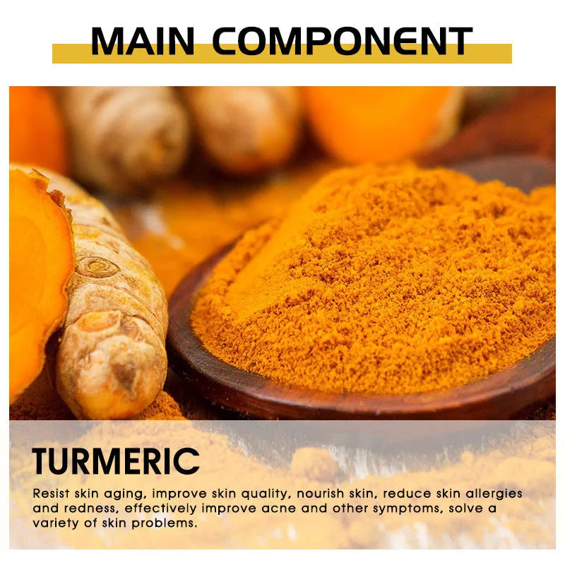 Turmeric body butter body milk 200g bottle with hydrating and oil control formula