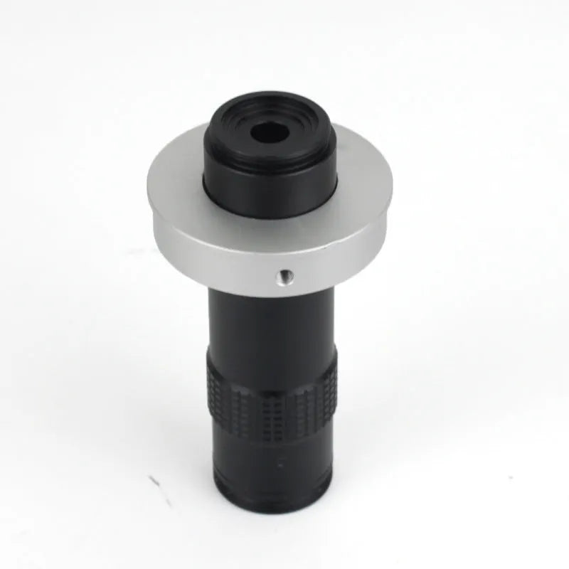 Black industrial camera monocular lens with 130 times magnification capability