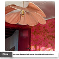 Bohemian style cloth hanging lamp chandelier in a choice of colours and diameters.