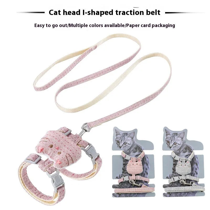 T-shaped cloth cat pulling rope toy in multiple colour options for cats up to 8kg