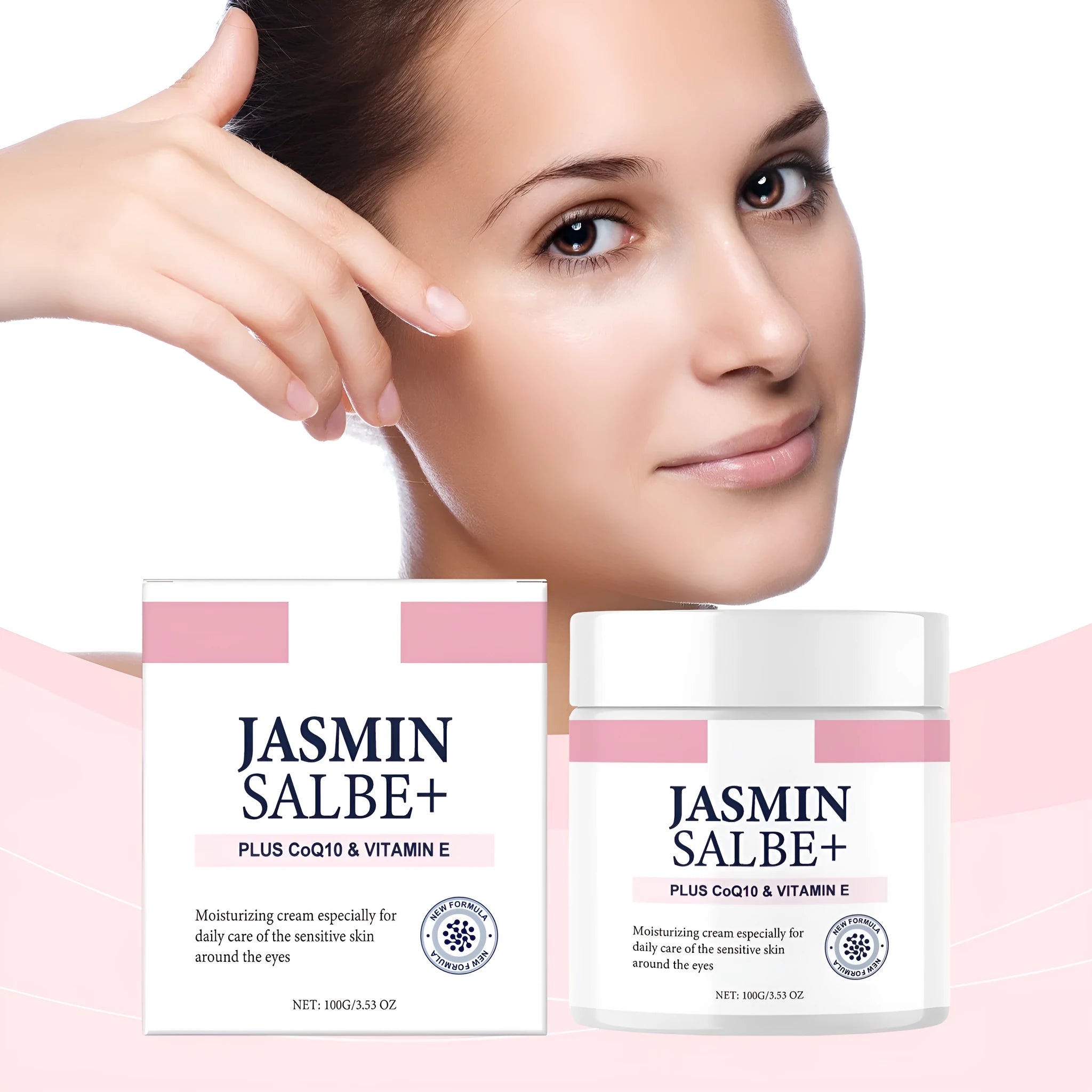 Collagen Light Wrinkle Eye Cream 100g jar for fine lines and wrinkles