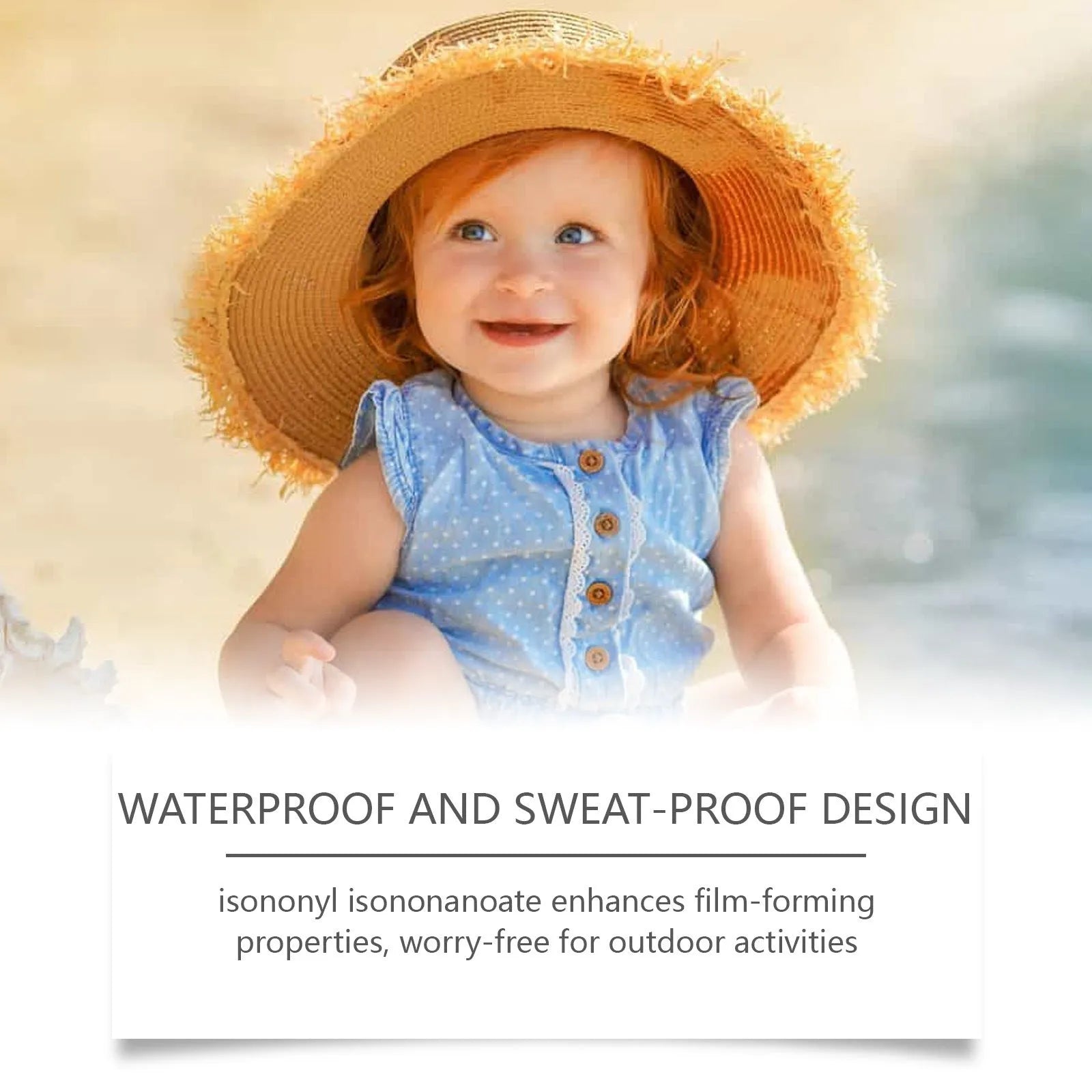 50g tube of summer daily sunscreen cream with titanium dioxide protection