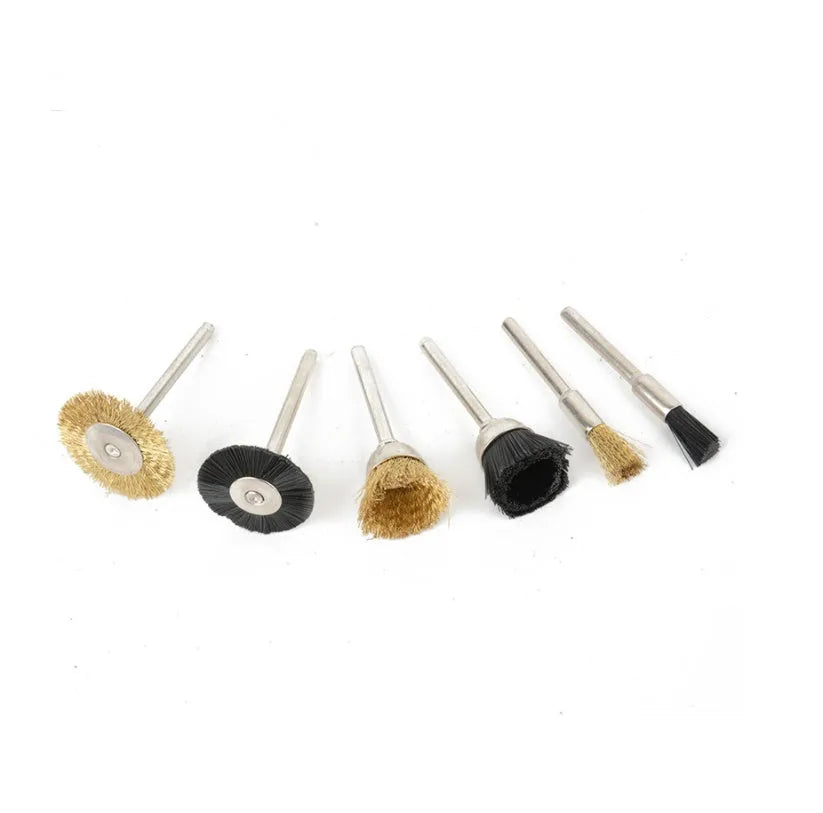 Electric grinder accessories 150-piece set with steel, copper, sand, diamond and wool materials