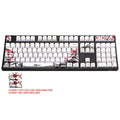 PBT mechanical keyboard keycap set with Wangjiang plum blossom theme design