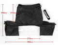 SLR camera rainproof cover with adjustable lens compartment on waterproof polyester fabric