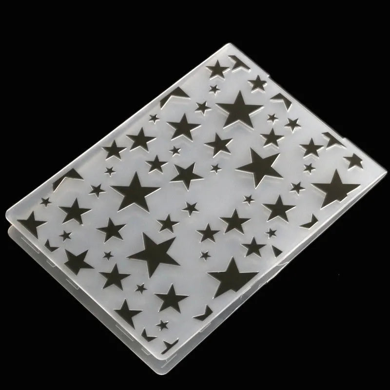 Plastic cake decorating mould showing windmill and flower shapes, folding size 14.5 by 10.5 cm.