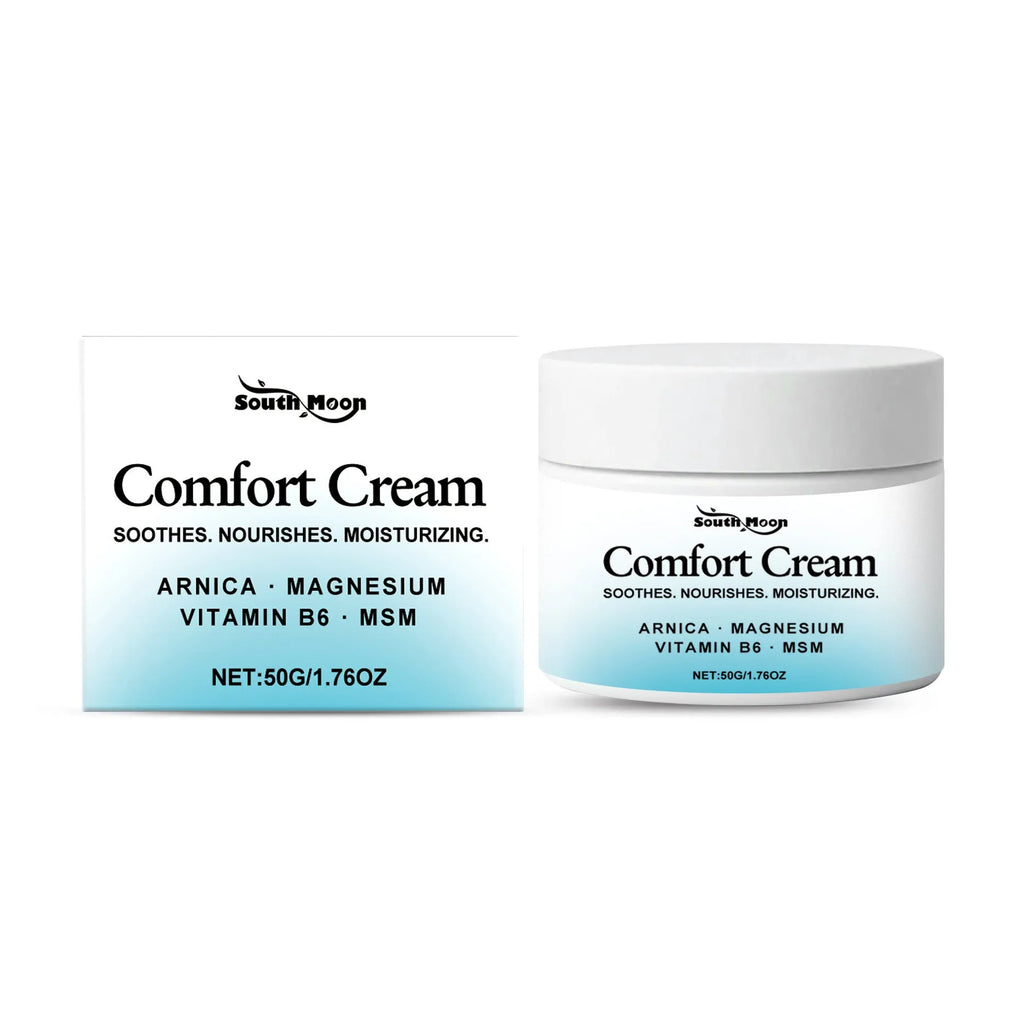 Square 5cm jar of 50g gentle hydrating body moisturising cream with Shanjinchehua
