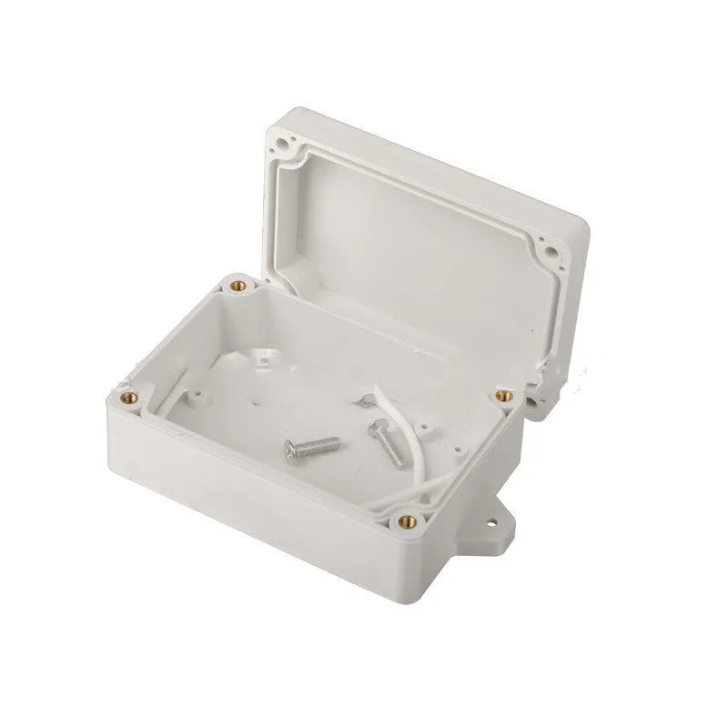 F4B-1 model ABS plastic waterproof instrument box for electronics, dimensions 100mm by 68mm by 40mm.
