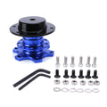 Car steering wheel quick release adapter in various colours for vehicle modification