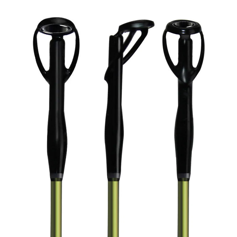 Cao Mang 4-section carbon fishing rod with dark green blank and imitation wood handle