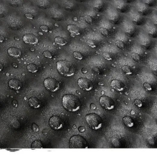 Black car sound-absorbing sponge band 80cm long 25cm wide 1cm thick for exterior noise insulation