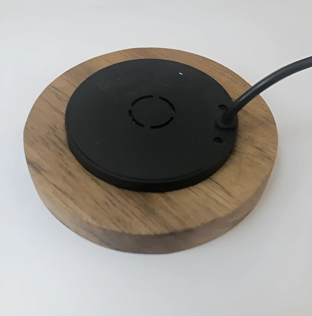 W-75 round embedded wireless charging module for installation in desks and tables