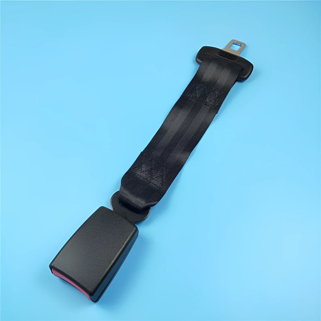 36cm black car seat belt extender with 21mm insert for children and pregnant women