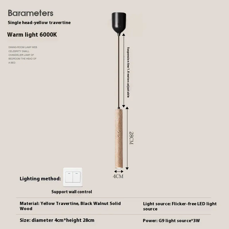 28cm long line wall light, single or double head, 3000K 4000K 6000K, bedside or dining room use