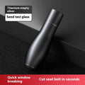 Aluminium alloy emergency window breaking machine for vehicles in seven colour options.