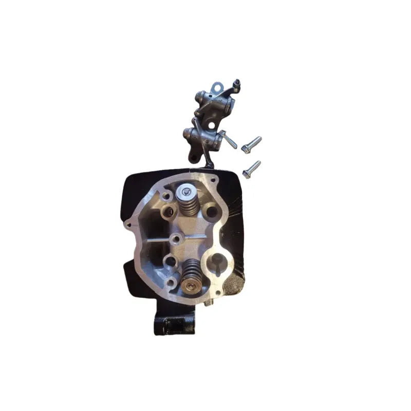 Metal motorcycle rocker arm valve kit on cylinder head, FT150 size, 12 x 7 x 5cm engine accessory