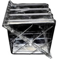 Square plastic growth mould for shaping watermelons into 13cm cubes