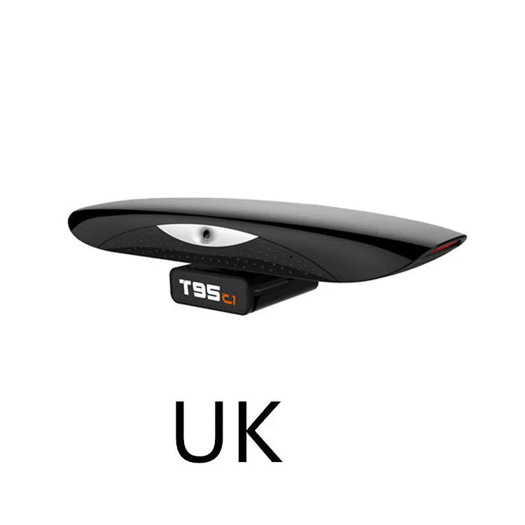 T95C1 Smart TV Box RK3368 with built-in camera 2GB RAM 16GB flash black HDMI output