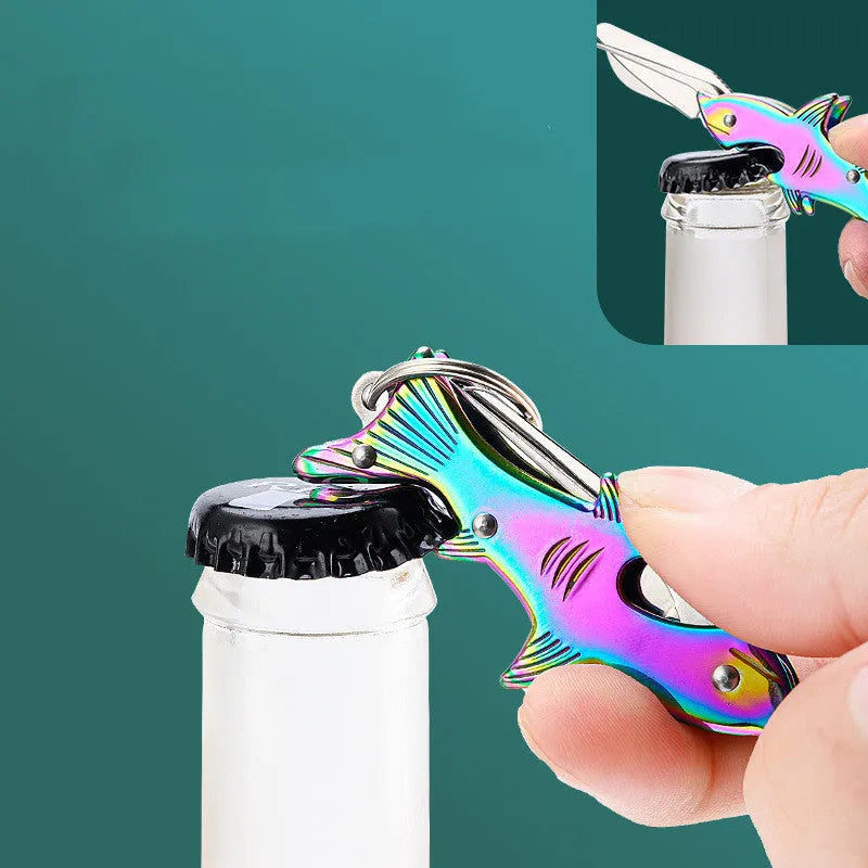 304 stainless steel toothpick knife multi-functional kitchen tool with non-slip grip in gold or silver