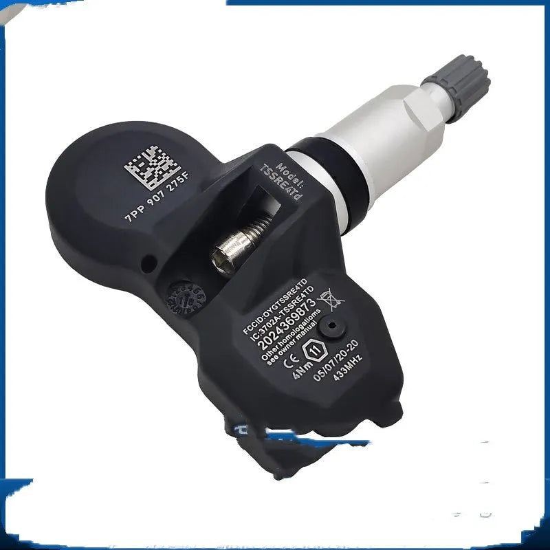 Black tyre pressure monitor sensor for Audi car TPMS replacement