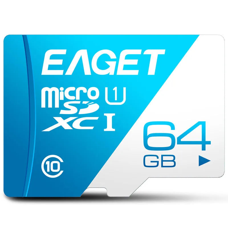 EAGET T1 Micro SD Card 64GB TF card Class 10 UHS-I flash memory