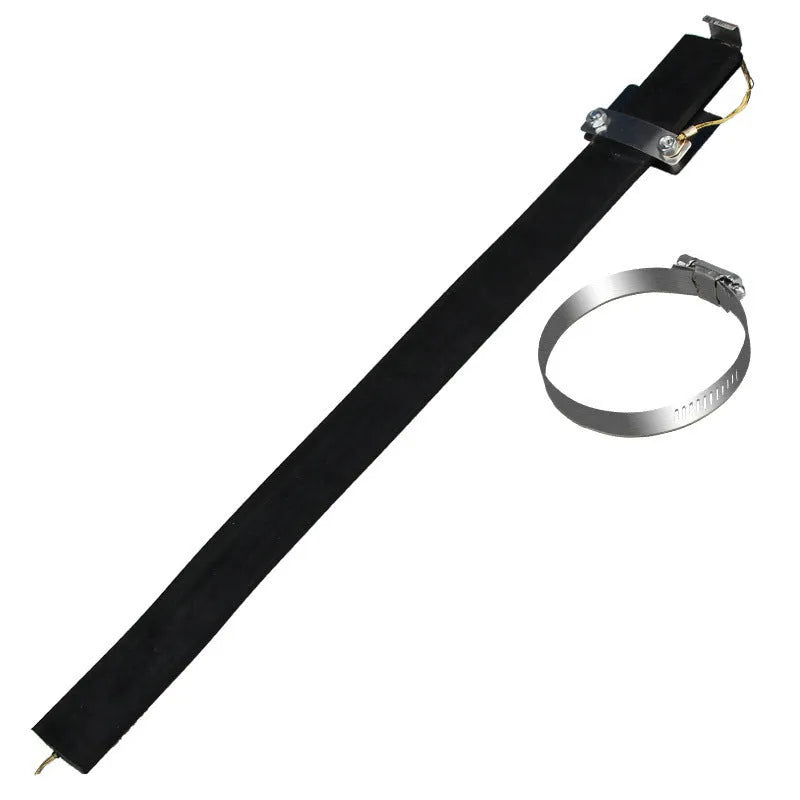 Black car electrostatic grounding belt with 370mm copper chain for saloons, SUVs, and vans