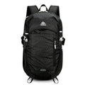 Lightweight breathable multi-functional outdoor backpack for cycling, hiking, and running in Black and White colours.
