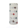 Disposable non-woven rag roll with 23x25cm wood pulp and PP sheets, 50 per roll, in Fawn colour