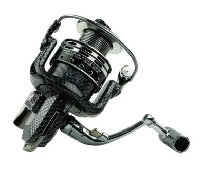 Full metal fishing spinning reel with aluminium alloy wire cup and metal rocker arm, 13+1 bearings