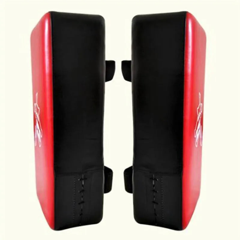 Blue and red thickened square foot target sanda boxing props in vertical style