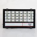 Black Angel Eyes 30W LED projection light with aluminium alloy construction for stadium and park illumination
