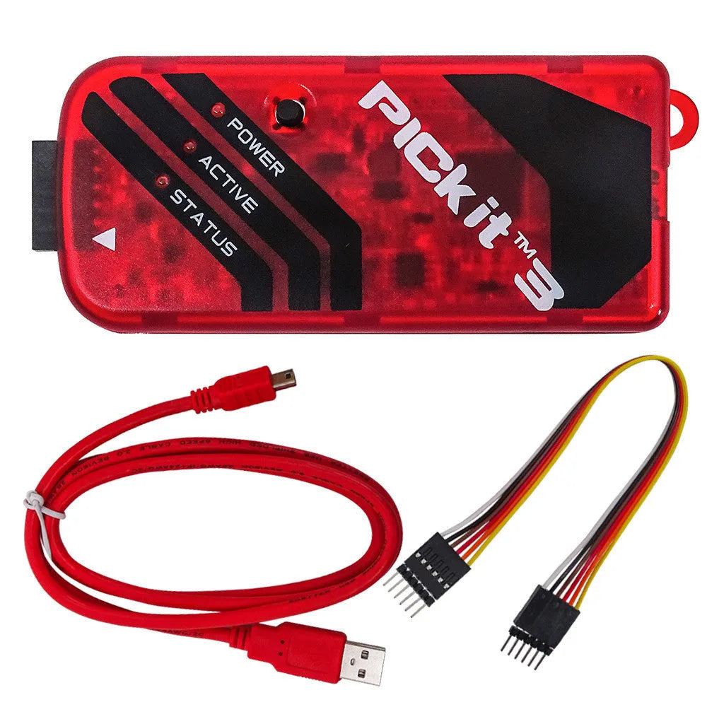 Offline simulation programmer burner unit for ICD2, KIT3, and KIT3.5 microcontrollers.