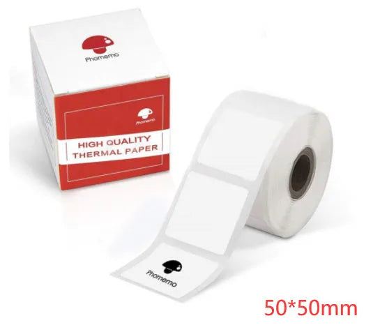 Bluetooth handheld bar code printer in plastic casing with 2-inch ink wheel and USB port