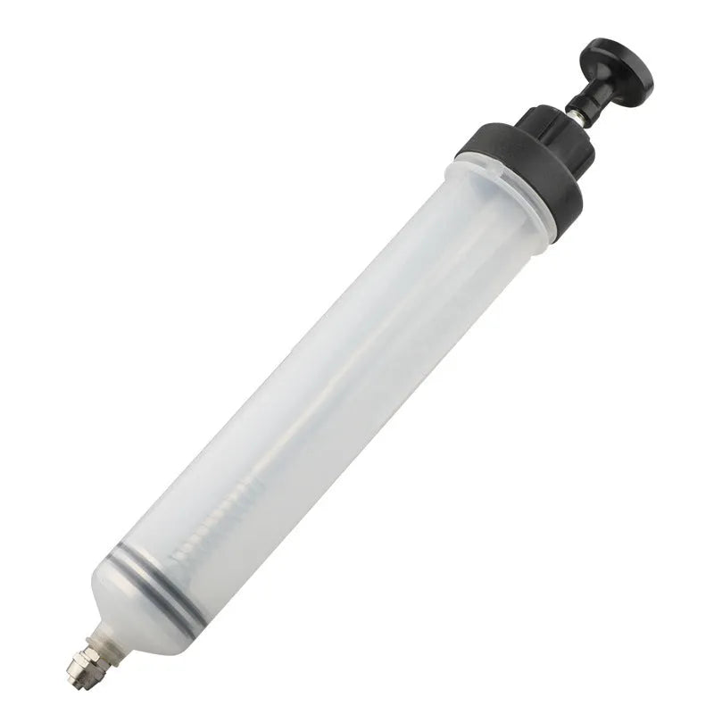 Manual oil pump tool with syringe suction and injection function in three capacity models