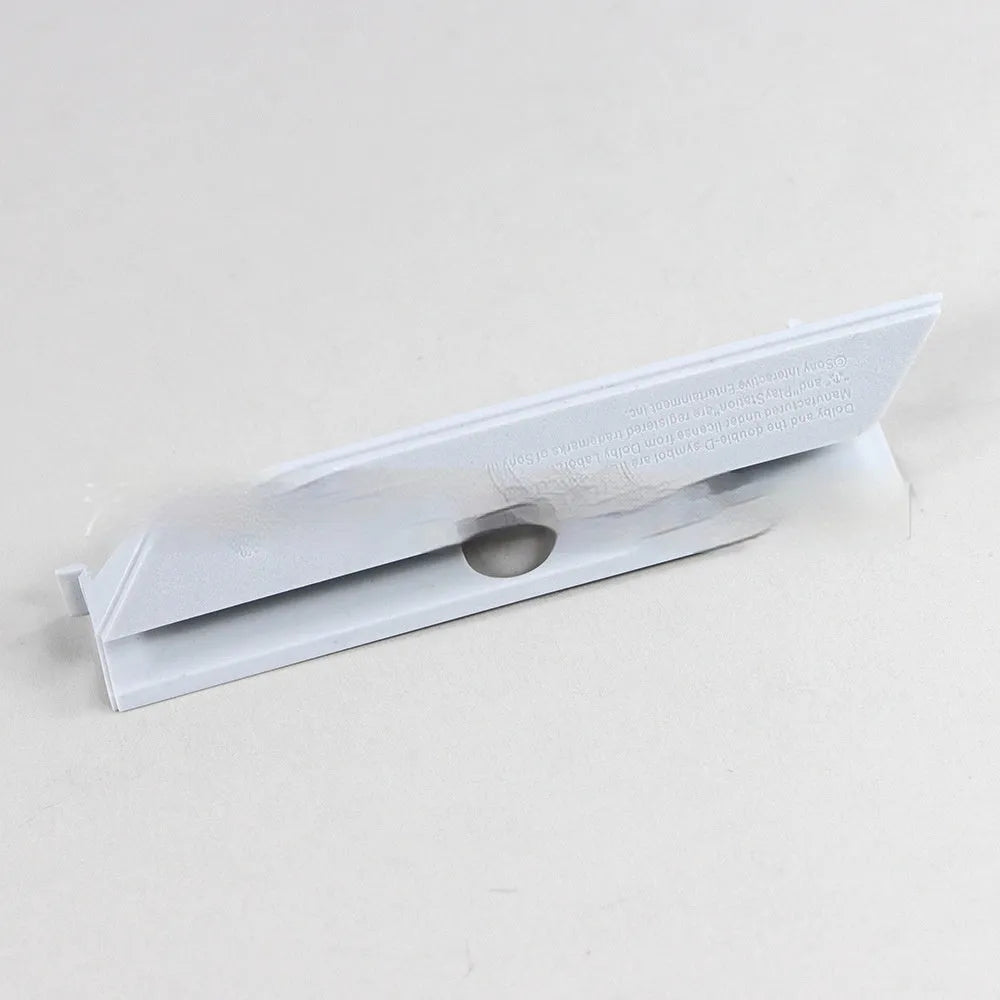 Black plastic hard drive baffle bin bracket for mounting a 2.5 or 3.5 inch drive