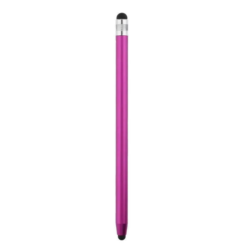 WK128 metal capacitive stylus with double-tip design shown in multiple colour options