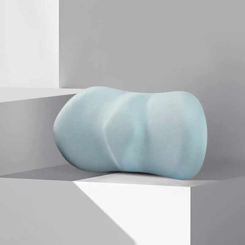 Car seat headrest and lumbar support pillows in multiple colour options