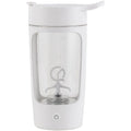 Portable juice blender with 650ml mixing cup in black, blue, pink, or white colours
