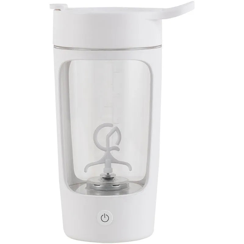 Portable juice blender with 650ml mixing cup in black, blue, pink, or white colours