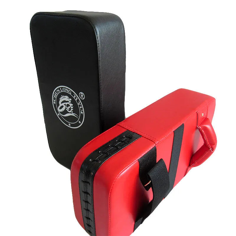 Square red taekwondo foot target pad measuring 40x20x10cm for martial arts training