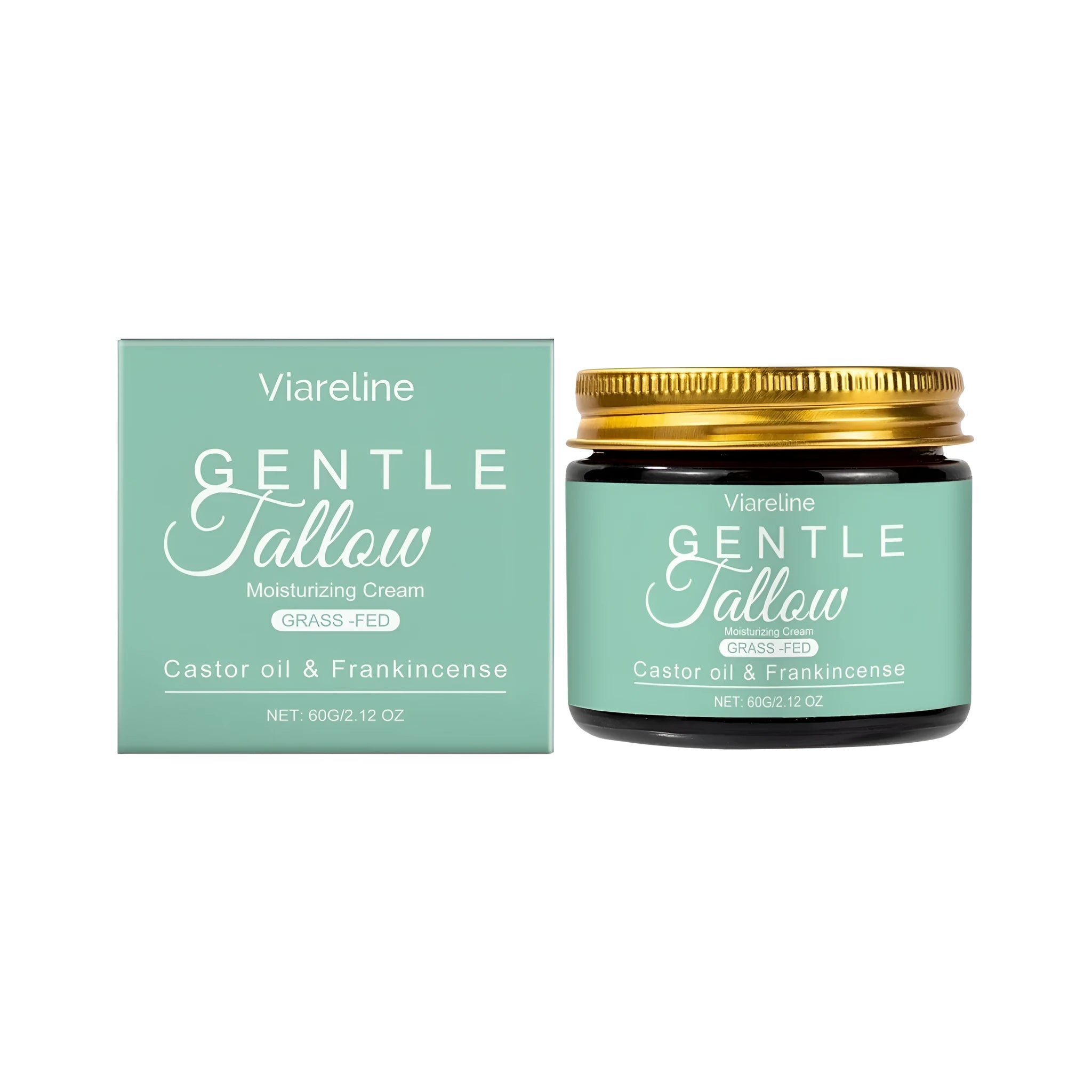 60g tube of beef tallow and frankincense moisturising cream.
